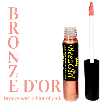 Bronze D'or Lipgloss - Bronze with a hint of pink