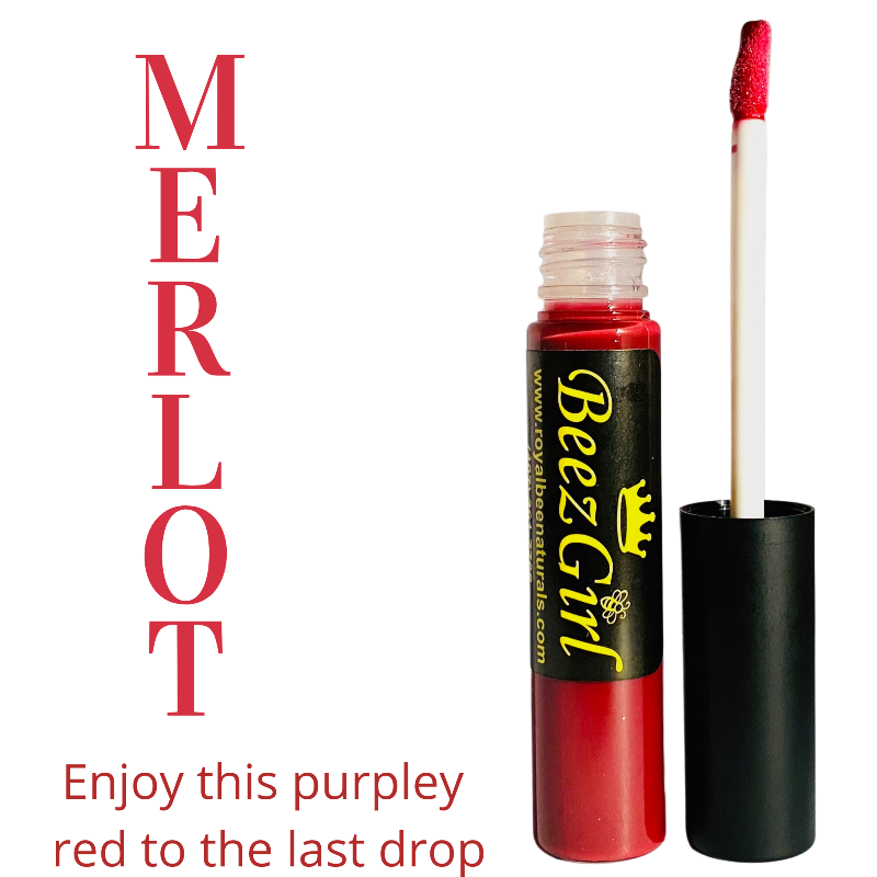 Merlot Lip Gloss - Enjoy this purpley  red to the last drop
