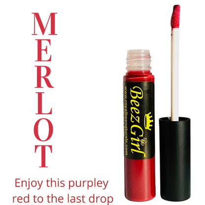Merlot Lip Gloss - Enjoy this purpley  red to the last drop