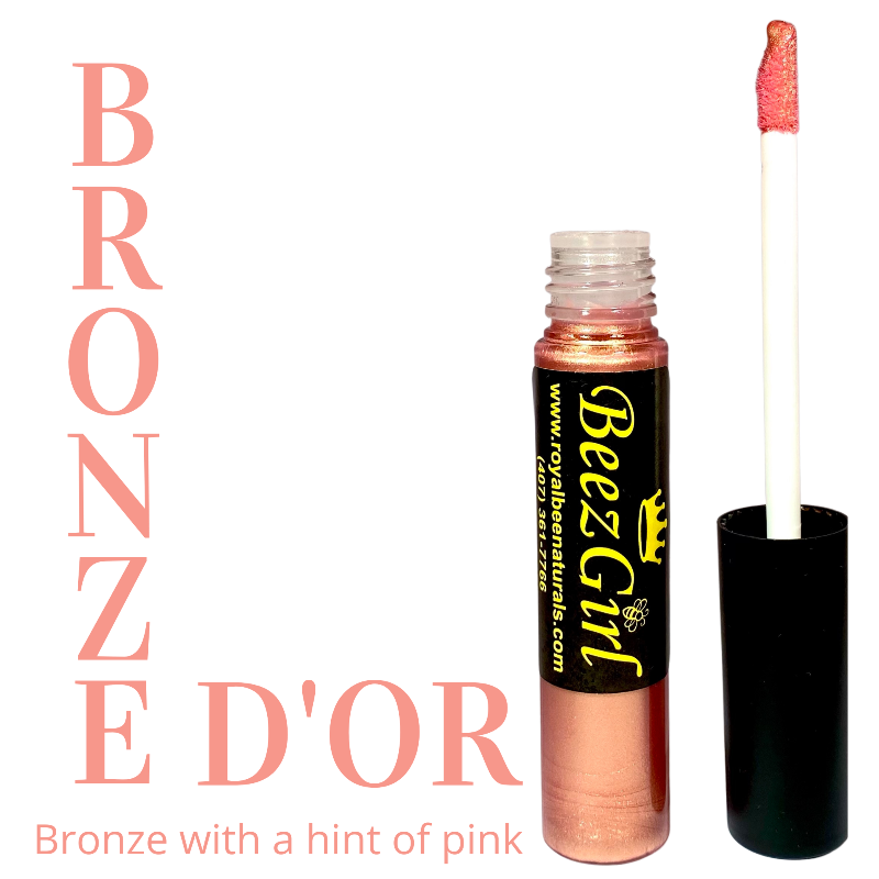 Bronze D'or Lipgloss - Bronze with a hint of pink