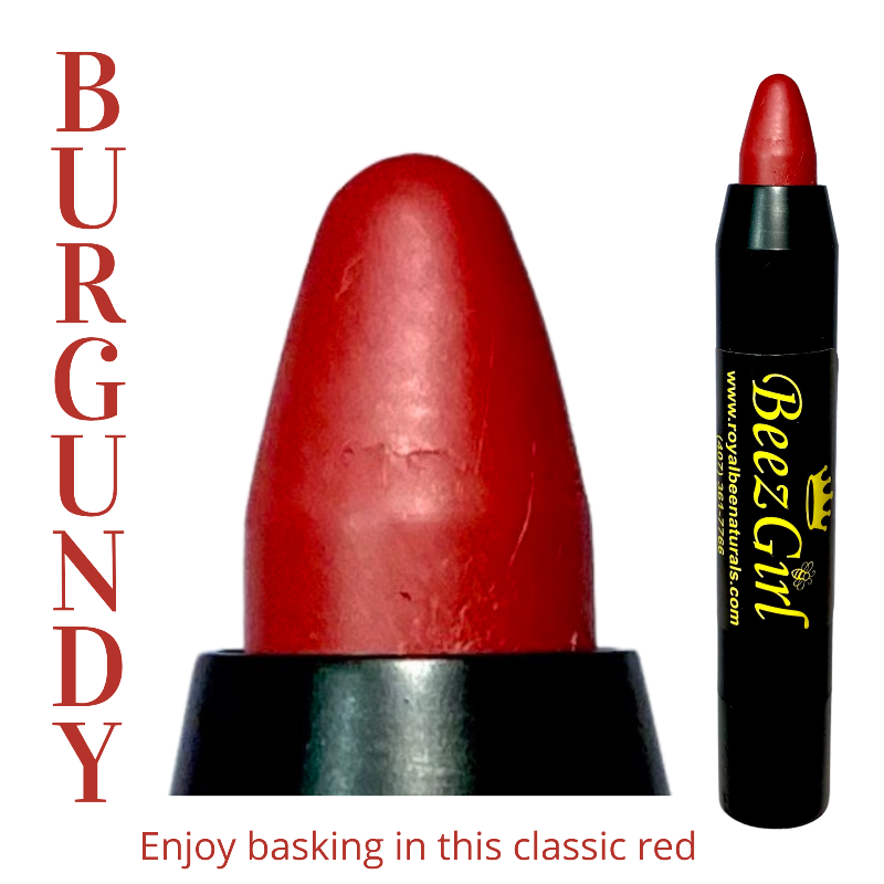 Burgundy Lipstick Pencil - Enjoy basking in this warm red