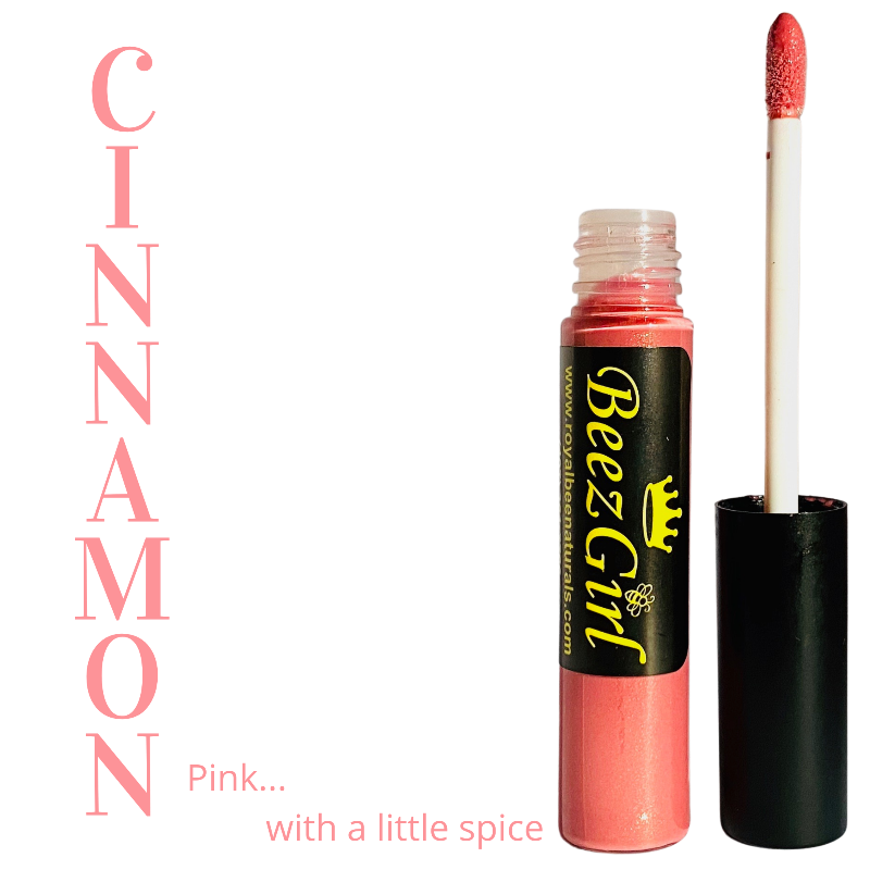 Cinnamon Lipgloss - Pink... with a little spice