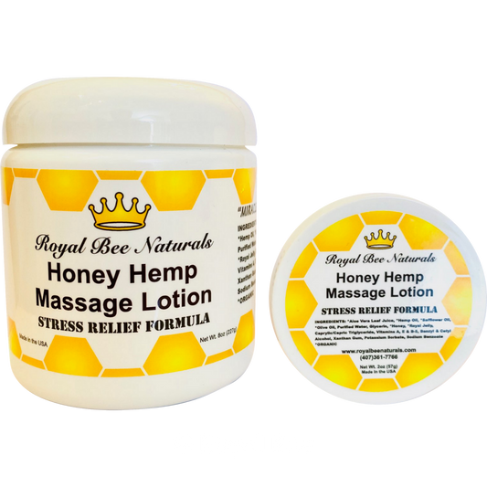 Honey Hemp Massage Lotion