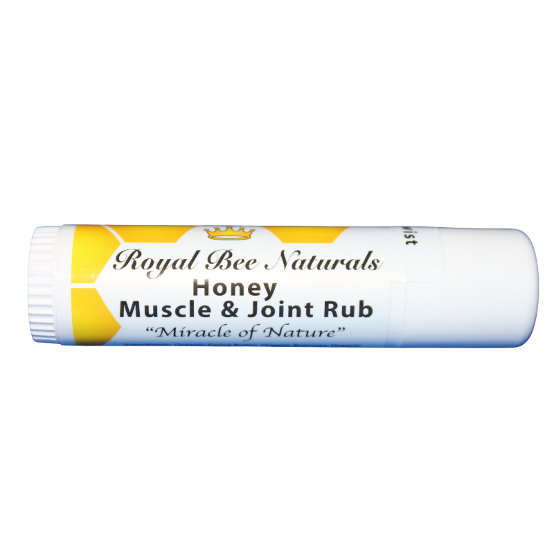 royal bee naturals muscle and joint rub .56 oz