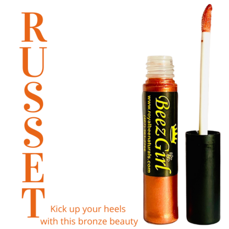 Russet Lipgloss - Kick up your heels  with this bronze beauty